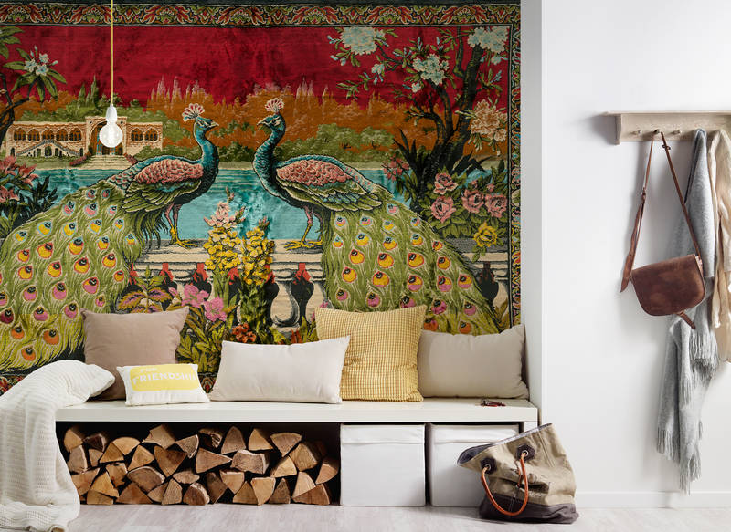 Dekoration für Zuhause, Zubehör, Kunst, Wandteppich, Kissen