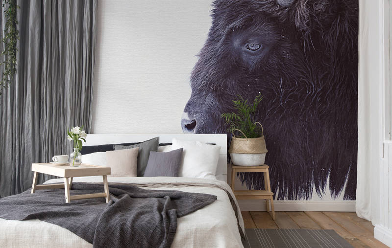 zimmerdeko, wandmural, hippo-wall, bettenzimmer, pflanzenständer