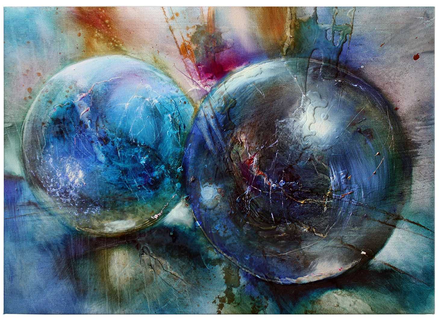             Leinwandbild Moderne Kunst von Schmucker – 0,70 m x 0,50 m
        