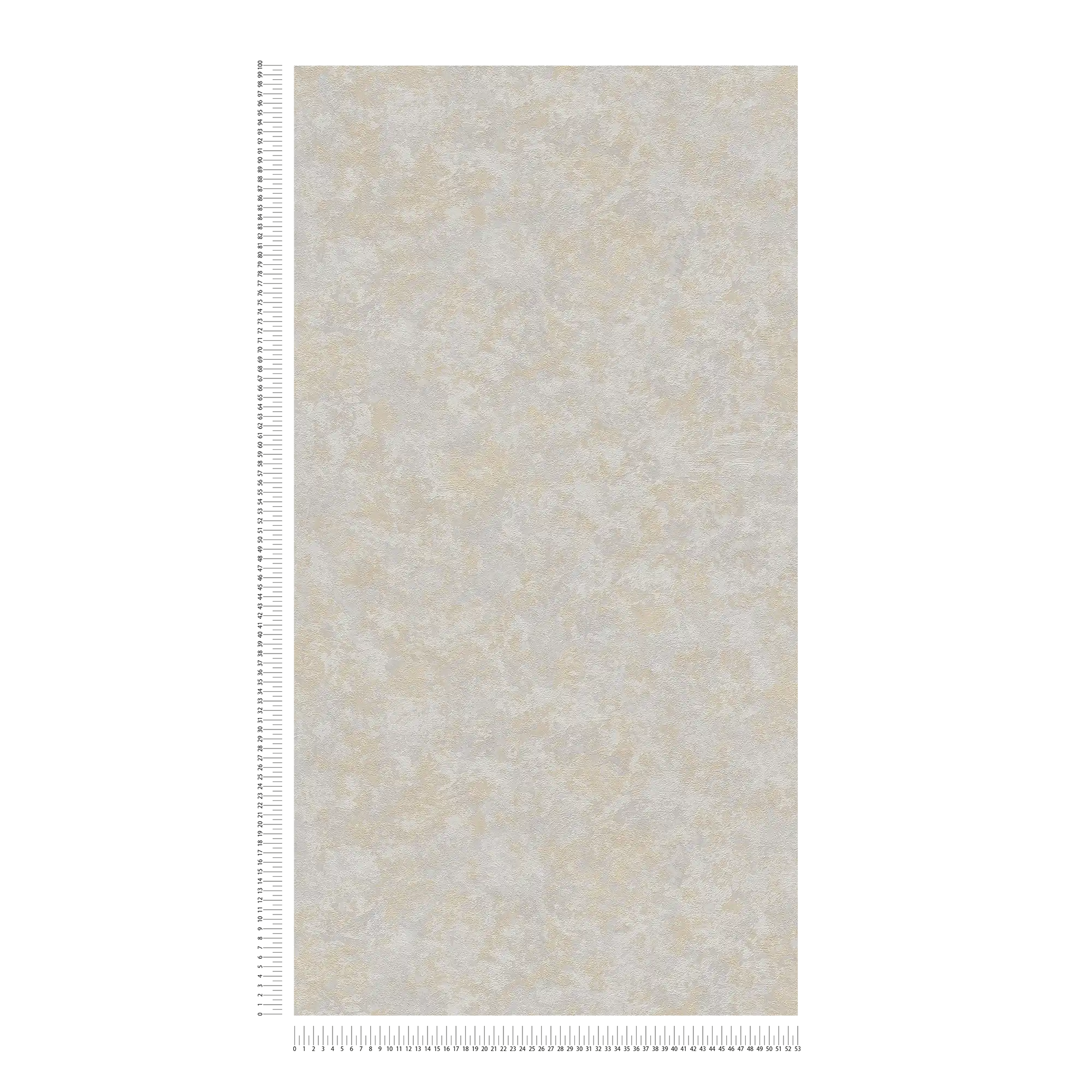             Unitapete meliert mit Strukturmuster – Beige, Grau
        