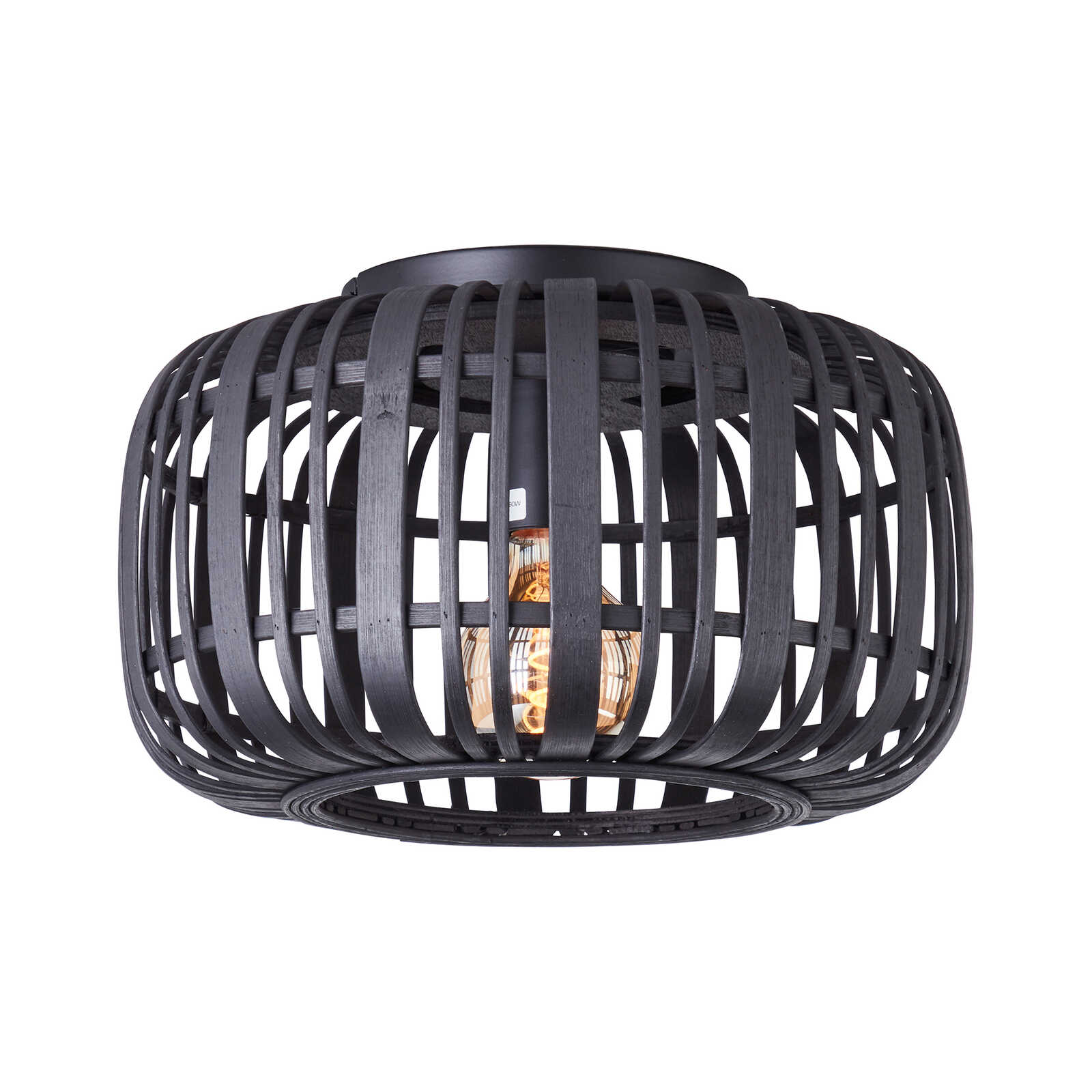         Bamboo ceiling light - Willi 5 - Brown
    