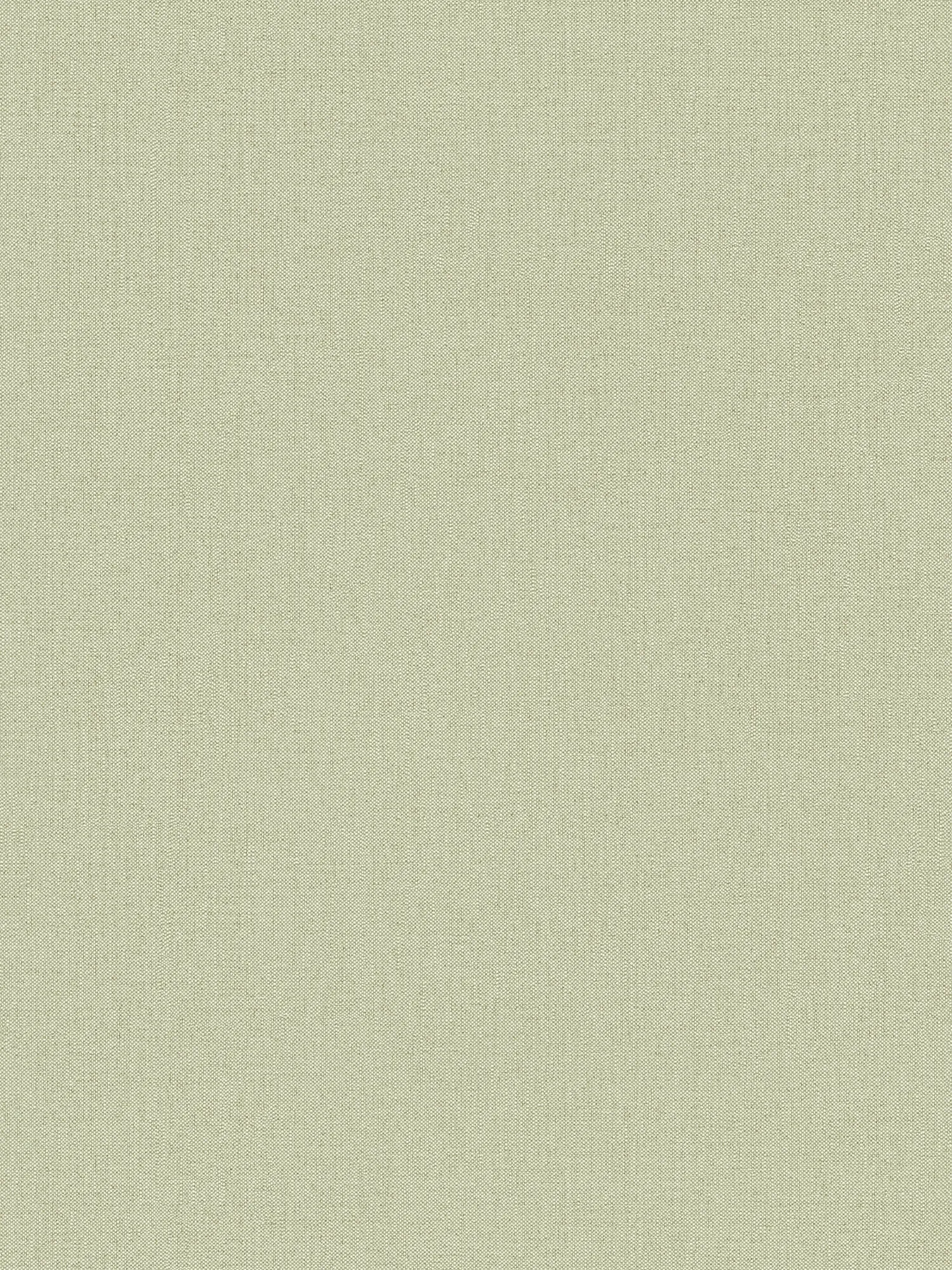 Non-woven wallpaper green in linen look Scandi Style