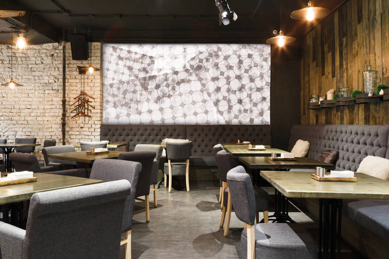 Drinnen, Restaurant, Innenarchitektur, Café, Mobiliar