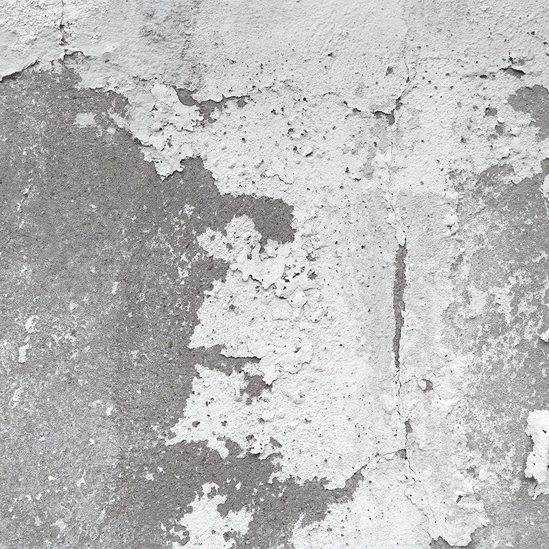         Industrial Design Fototapete – Vliestapete in 3D Optik mit verwitterter Betonwand – Grau, Weiß
    