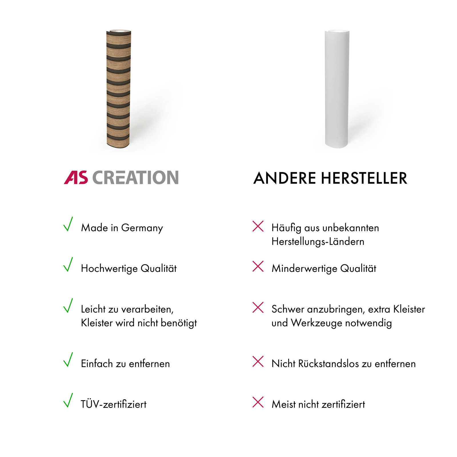             Zelfklevend paneel akoestische panelen optiek voor een karaktervol en exclusief ruimtedesign - beige, bruin, zwart
        