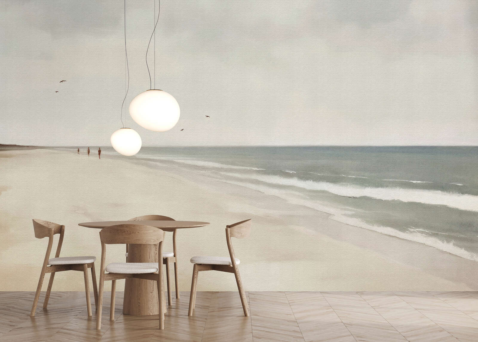 Esstisch, Tisch, Esszimmer, Strand, Himmel