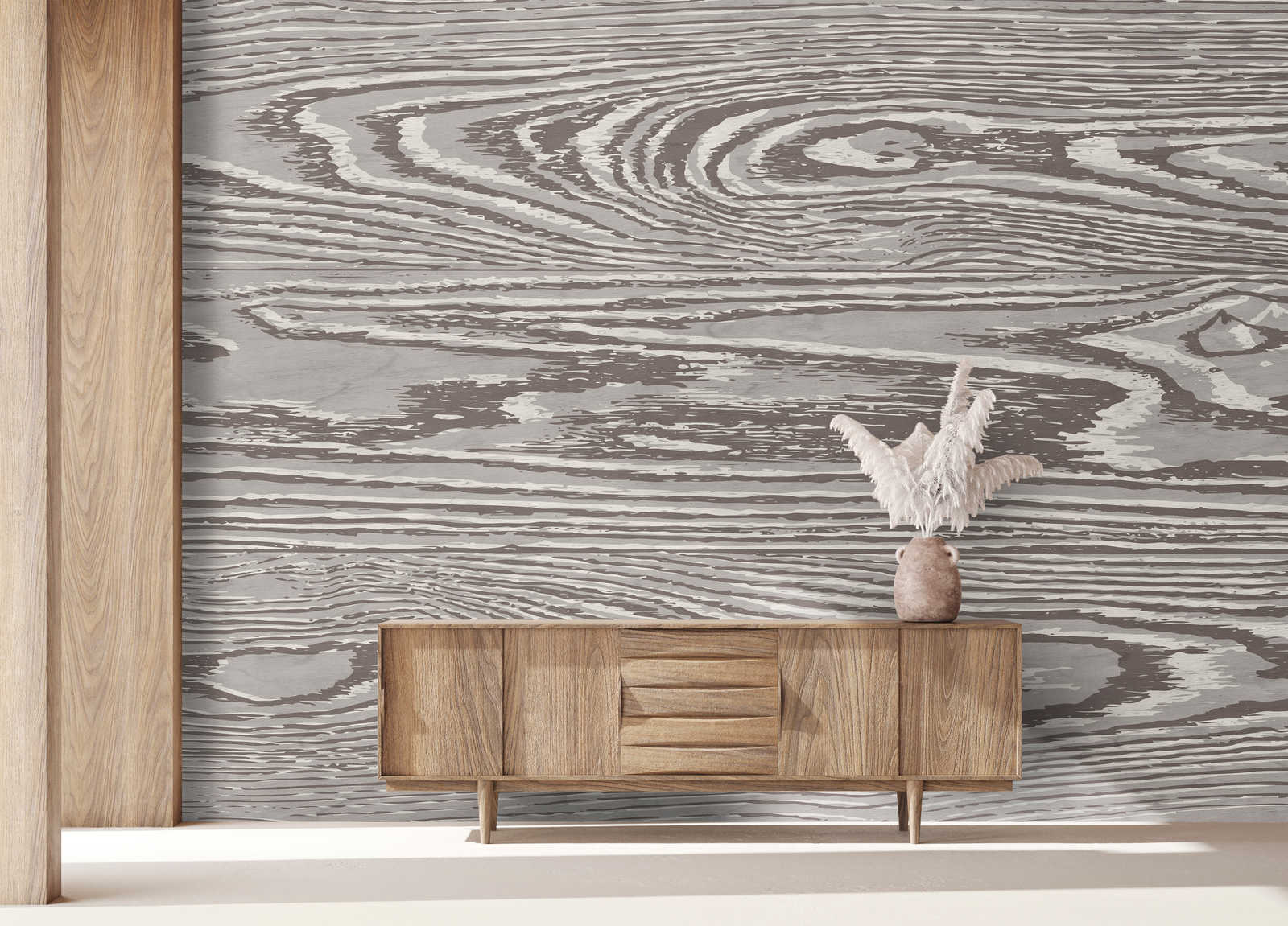 Drinnen, Innenarchitektur, Holz, Paneele aus Holz, Anrichte