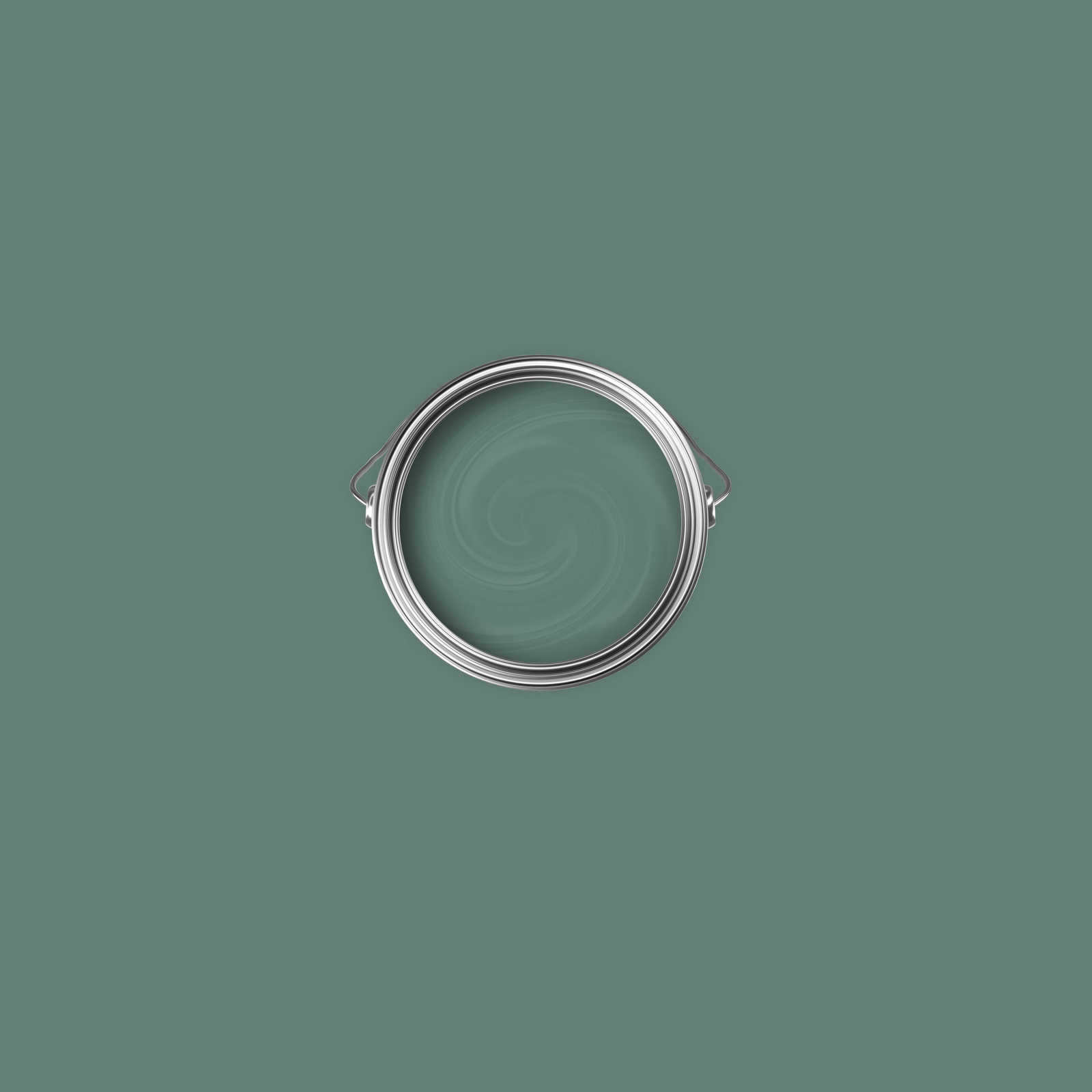 Premium Wandfarbe ruhiges Eukalyptus »Expressive Emerald« NW410 – 1 Liter