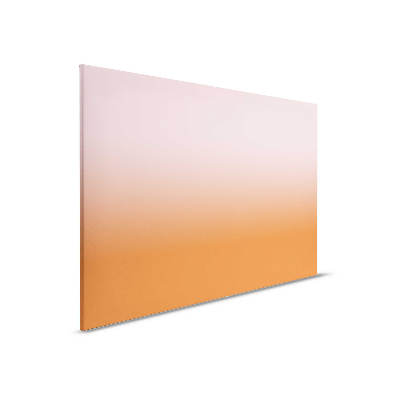         Colour Studio 4 - Ombre Canvas Schilderij Verloop Roze & Oranje - 0.90 m x 0.60 m
    