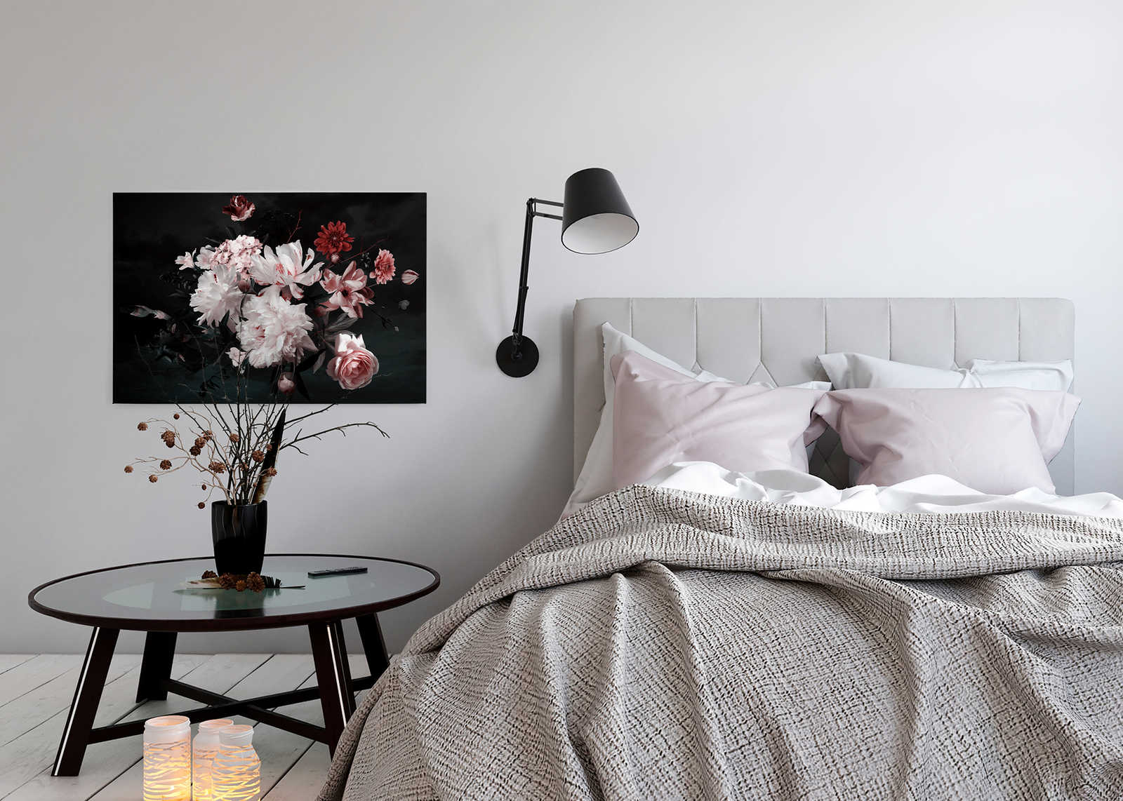             Blumenstrauß Leinwand – 0,90 m x 0,60 m
        