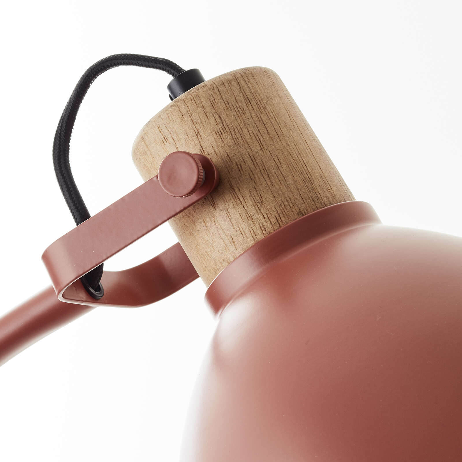             Stehleuchte aus Holz - Franziska 5 – Rot
        