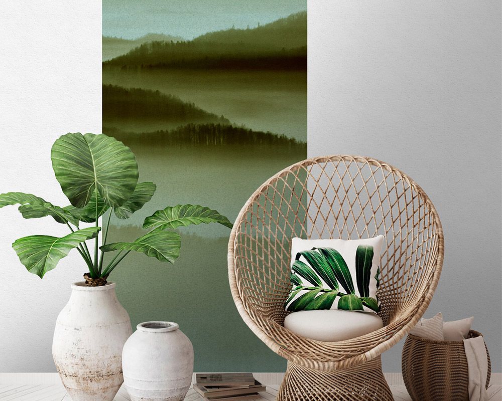 Digitaldruck Panel mit im trendigen Wohnzimmer DD113710