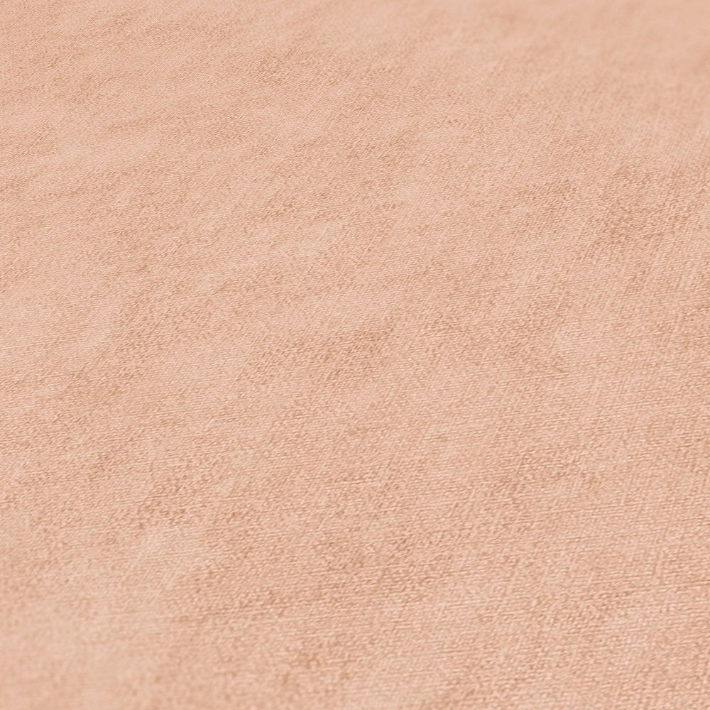             Tapete einfarbig, Leinenoptik & Scandinavian Stil - Rosa, Orange
        