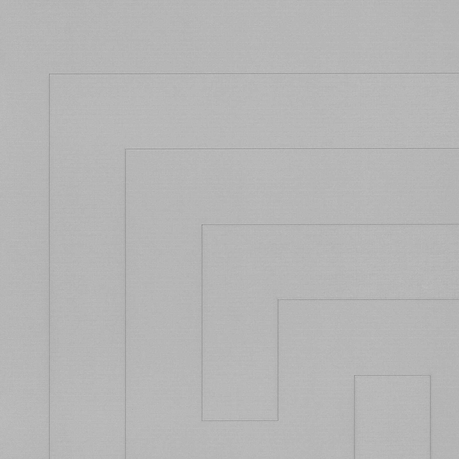         VERSACE zilverkleurig behangpapier met structuureffect - metallic
    