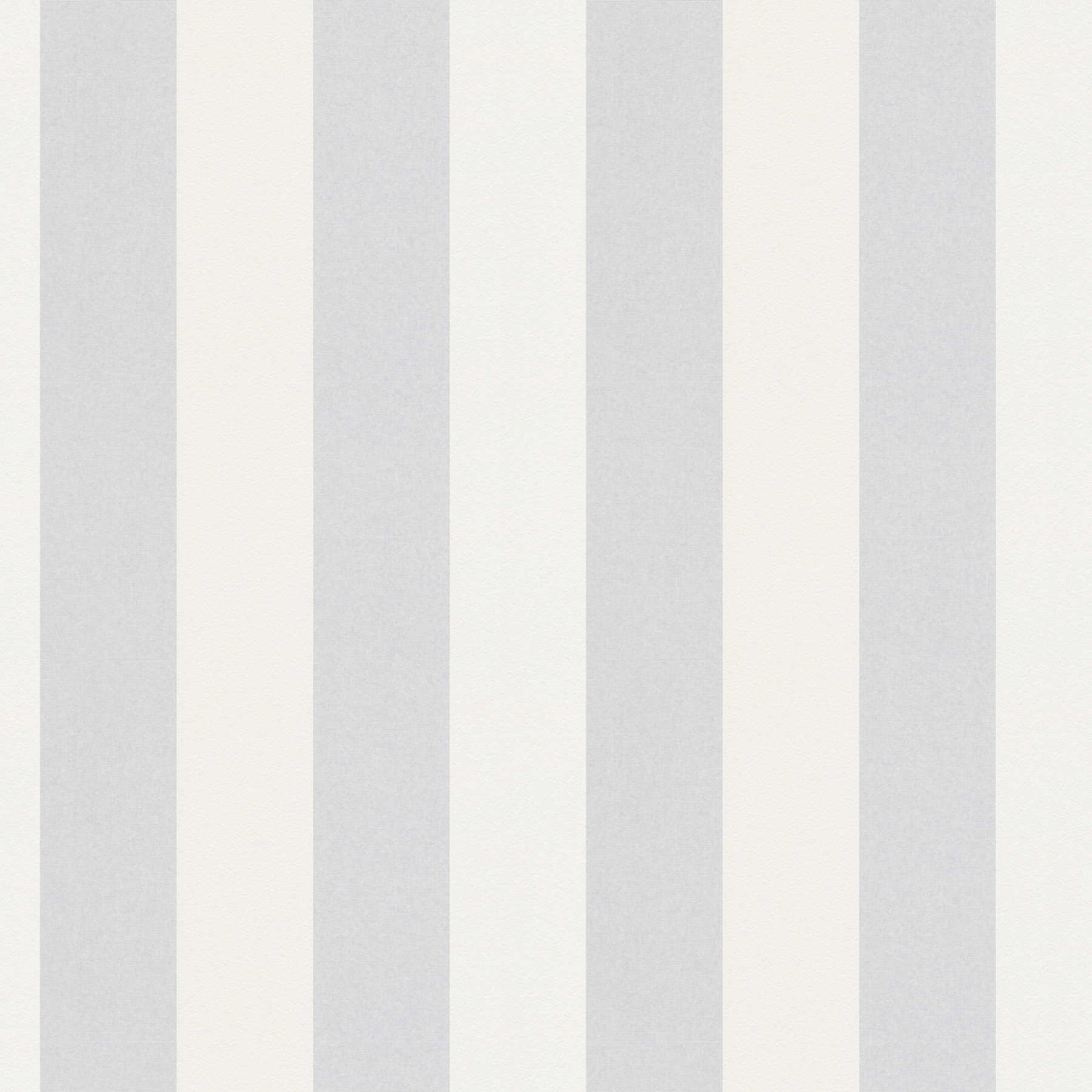         Verfbaar streepjesbehang met 3D look - wit
    