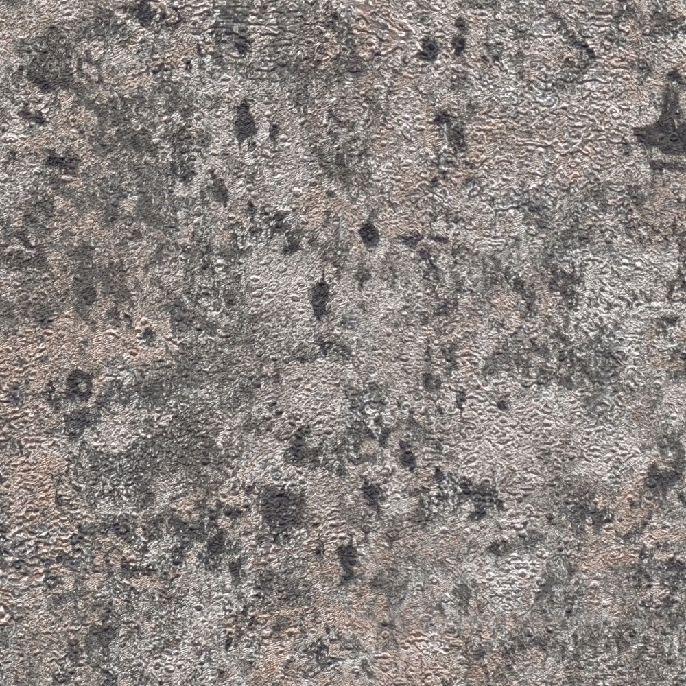             Metallic Vliestapete im Used-Look glänzend – Bronze, Schwarz, Silber
        