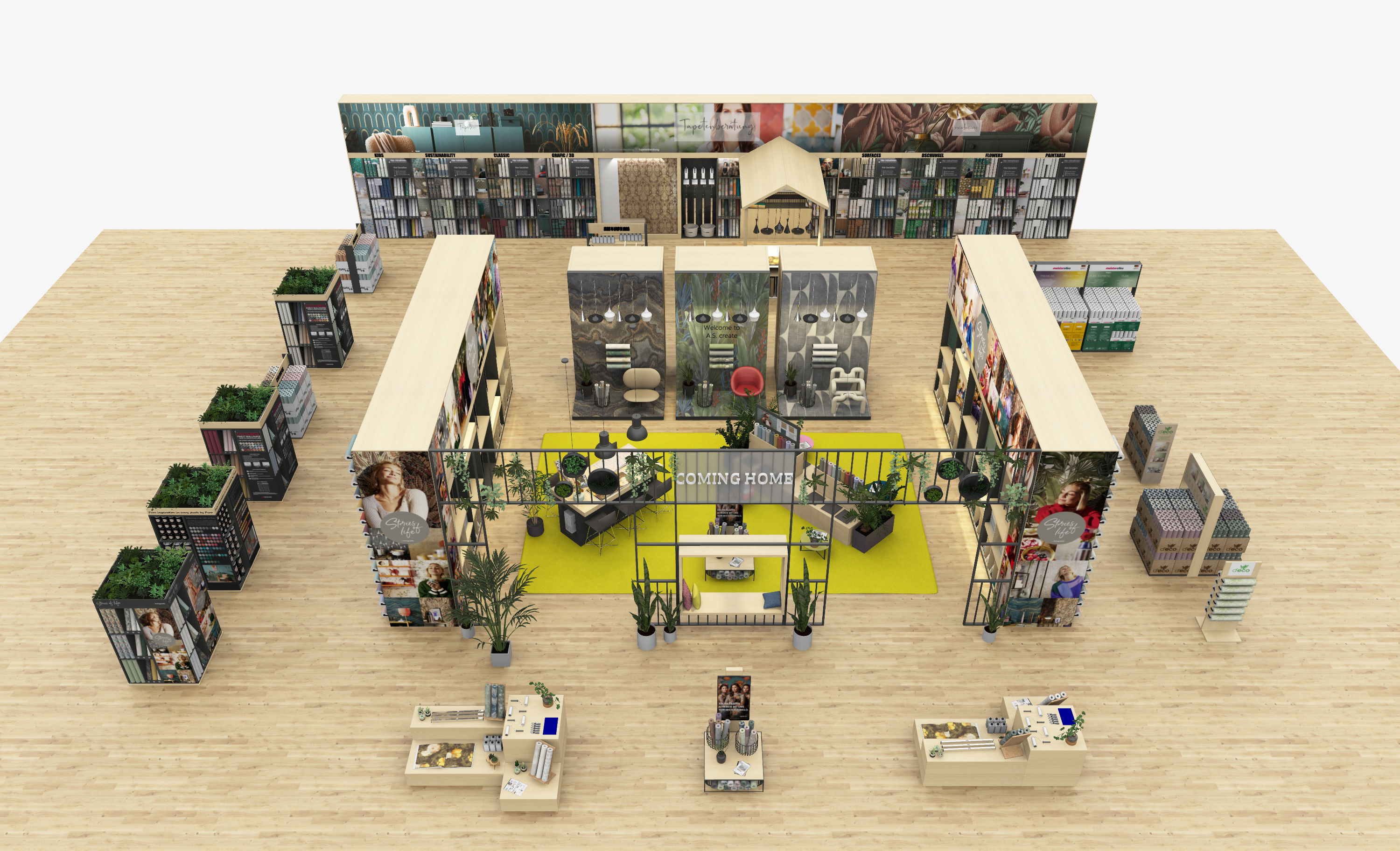 Drinnen, Geschäft, Person