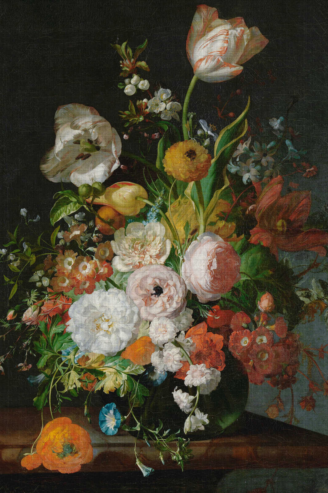             Artists Studio 2 - Leinwandbild Blumen Strauß Gemälde Kunststil – 0,60 m x 0,90 m
        