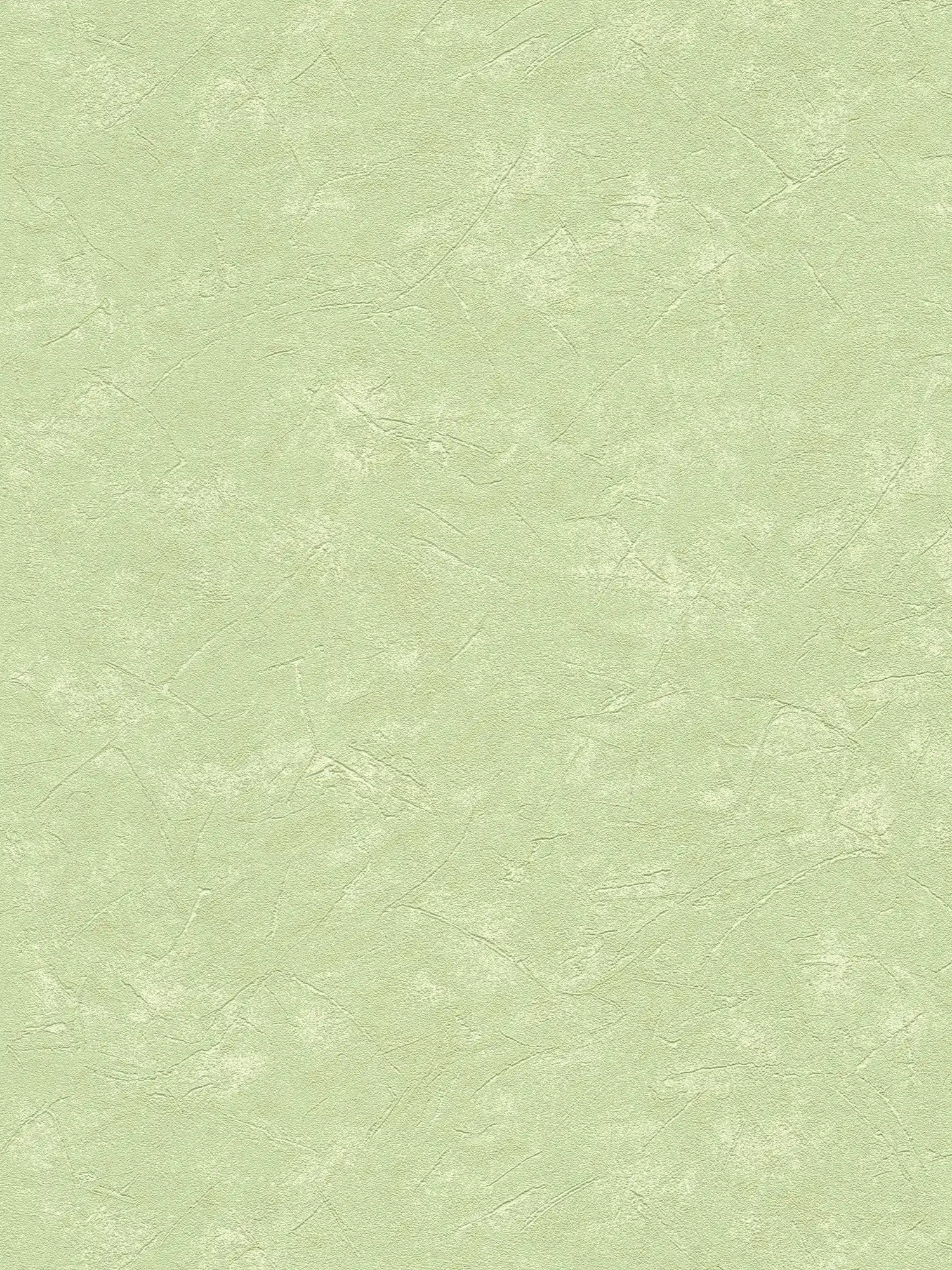         wallpaper plaster look light green with used structure
    