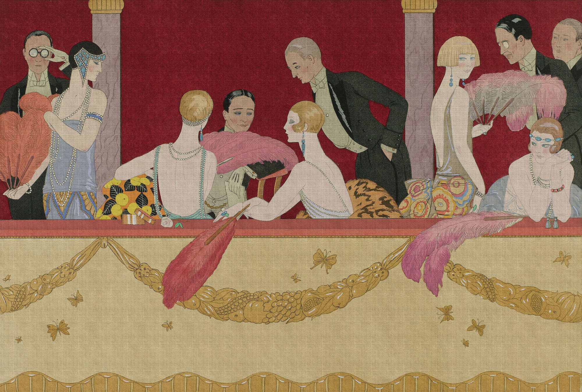 Kunst, Wandteppich, Gemälde, Person, Frau