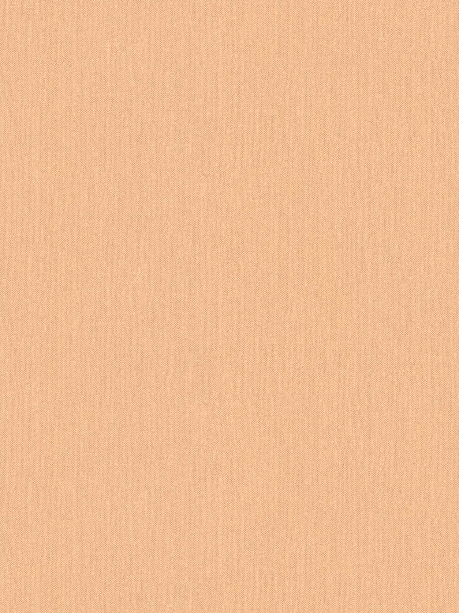         Papier peint pastel orange avec aspect lin & effet structuré - Orange
    