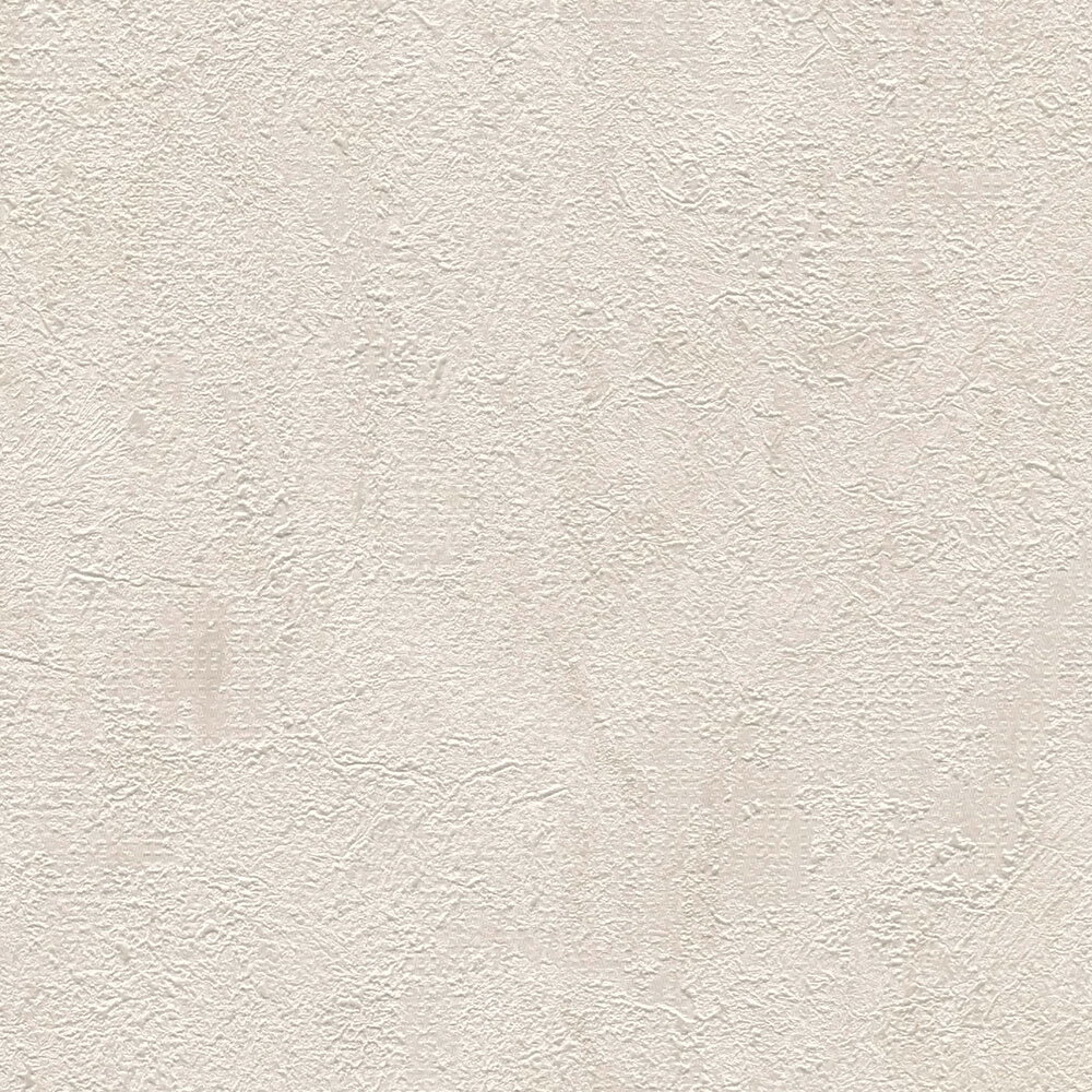 Vliestapete mit feiner, dezenter Struktur – minimalistisches und elegantes Design – Creme, Weiß, Metallic