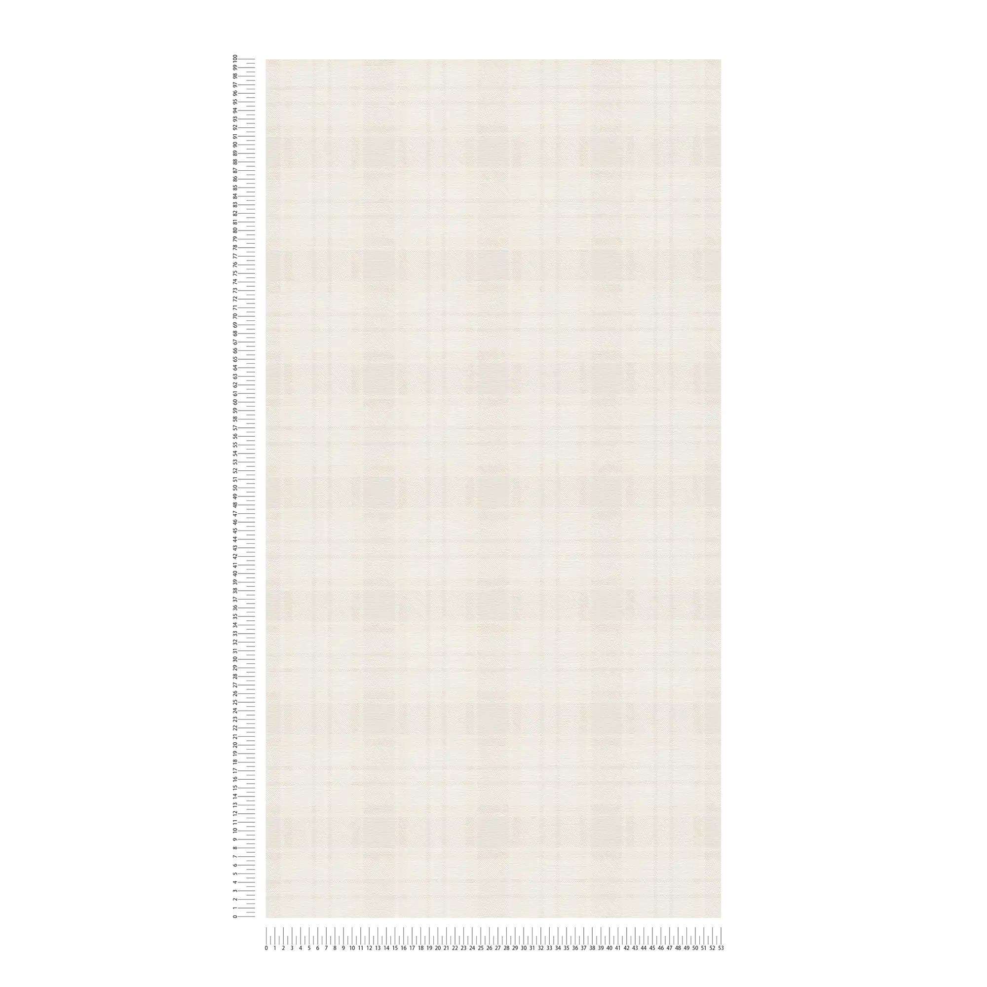             Karierte Landhaus Tapete in matt – Creme, Beige, Grau
        
