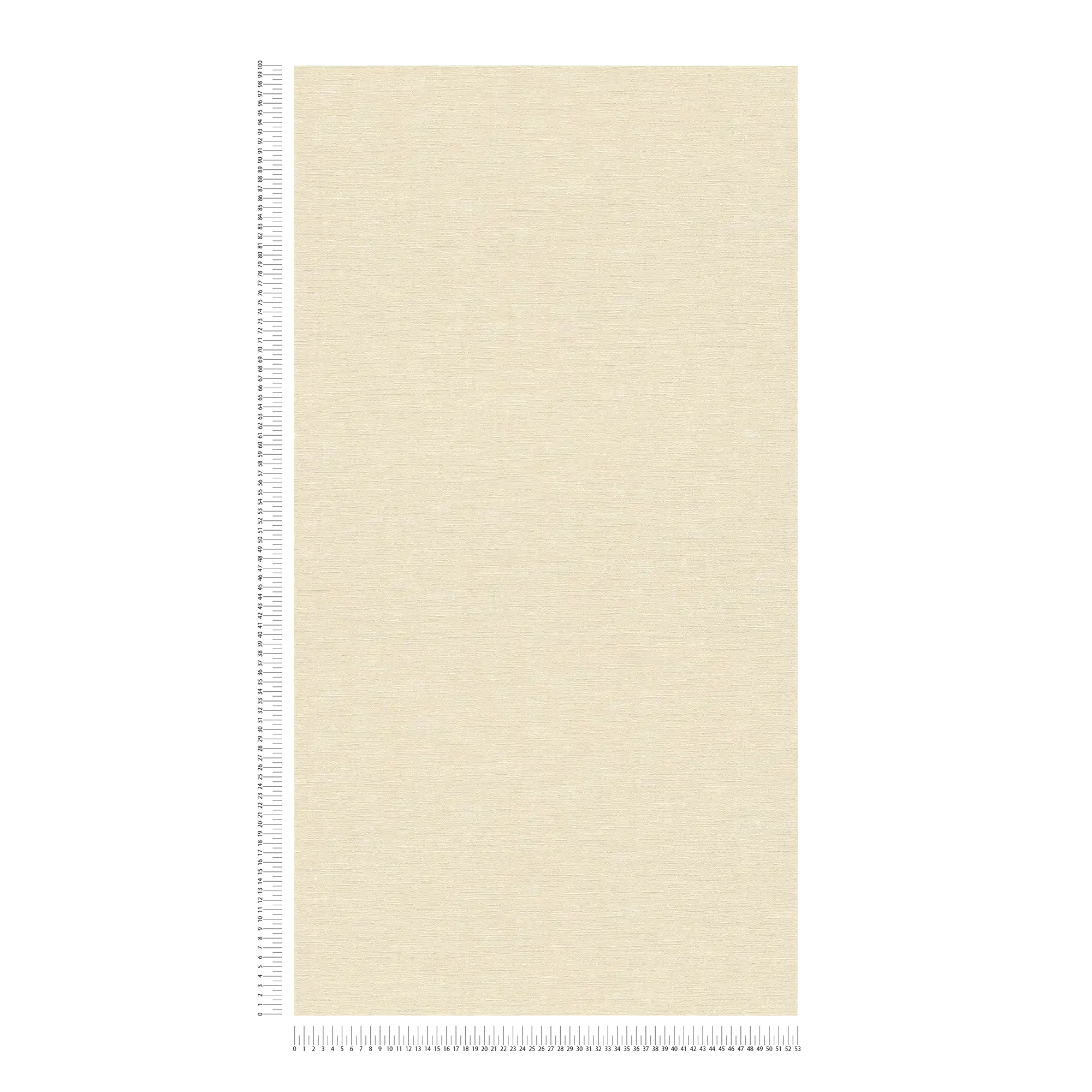             Einfarbige Tapete mit meliertem Muster – Creme, Beige
        