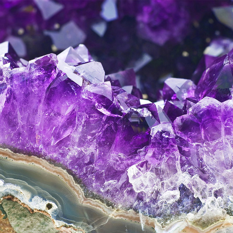 amethyst, geode, crystal, lilac, purple