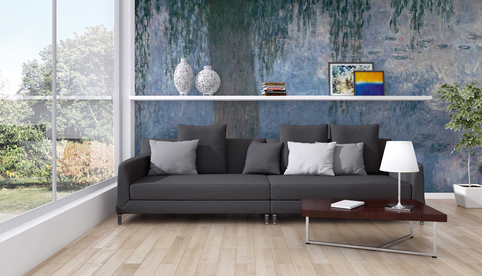 sofa, couch, wohnzimmer, couchtisch, tischlampe