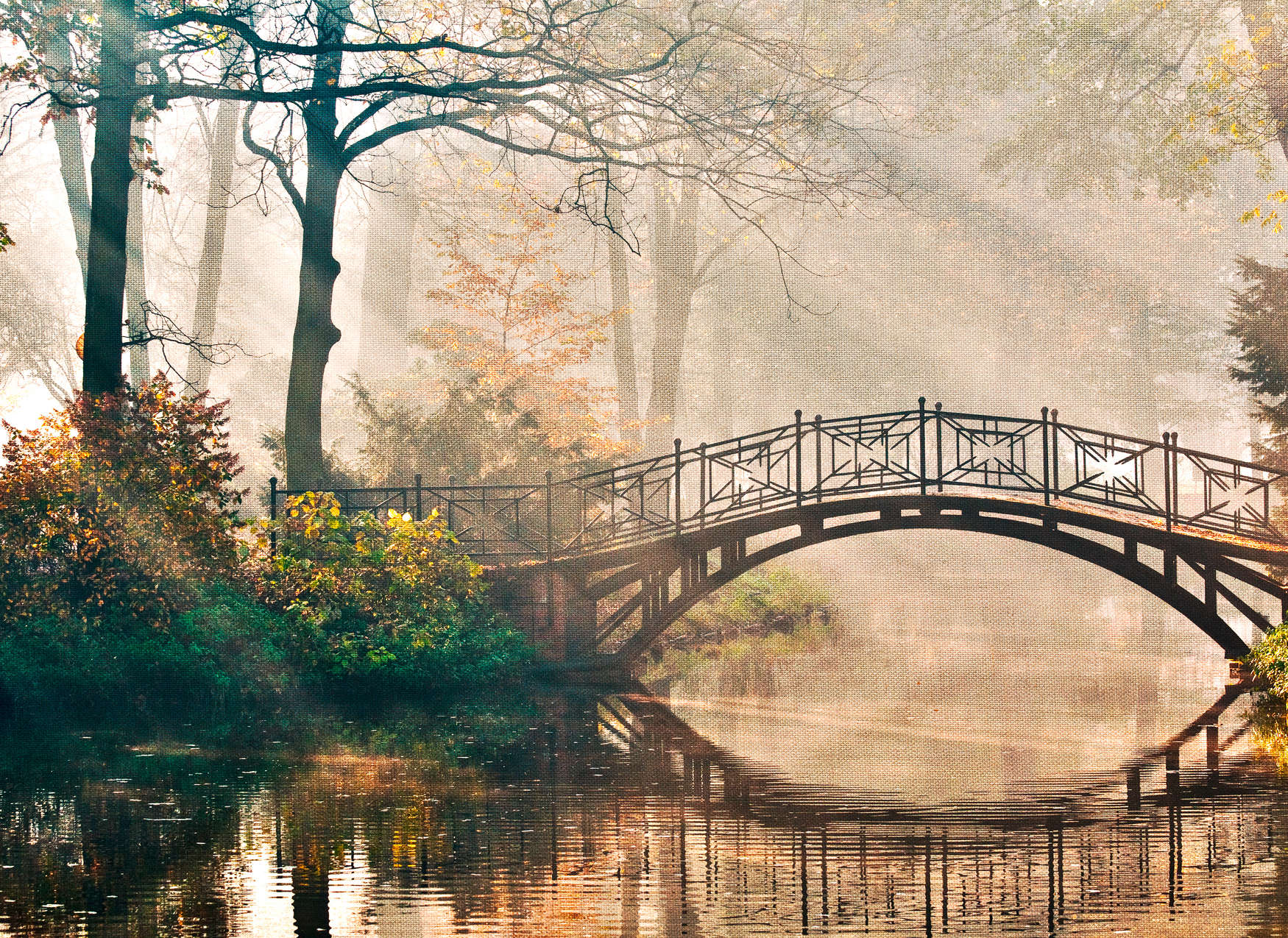 Bogen, Im Freien, Szenerie, Kanal, Brücke