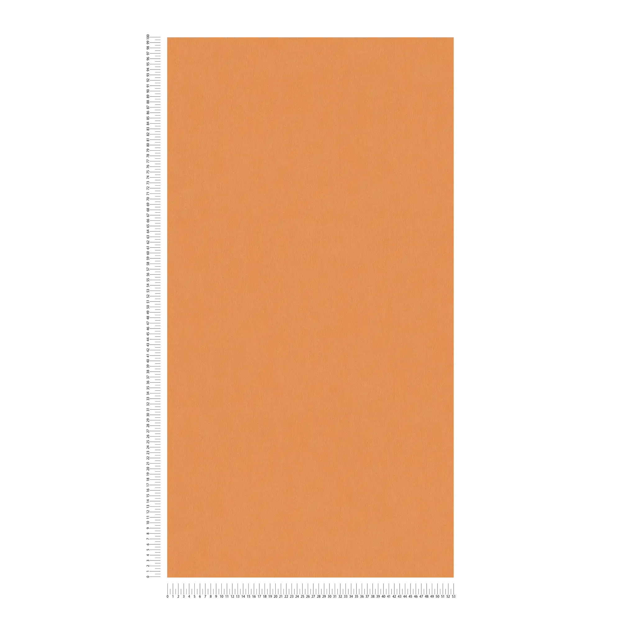             Glatte Tapete Kinderzimmer einfarbig – Orange
        