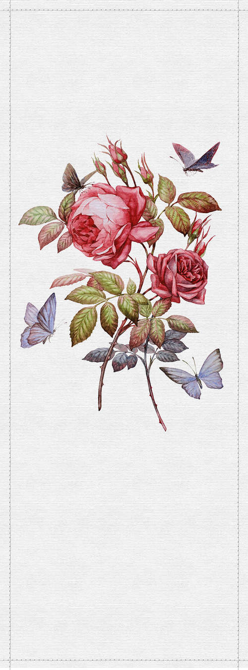Muster, Stickerei, Kunst, Pflanze, Rose