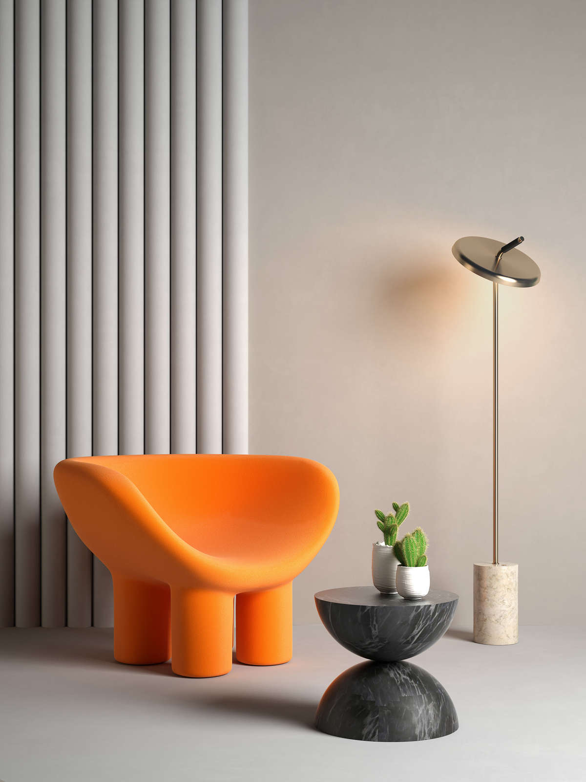             Premium Wandfarbe schlichtes Greige »Boho Beige« NW722 – 1 Liter
        