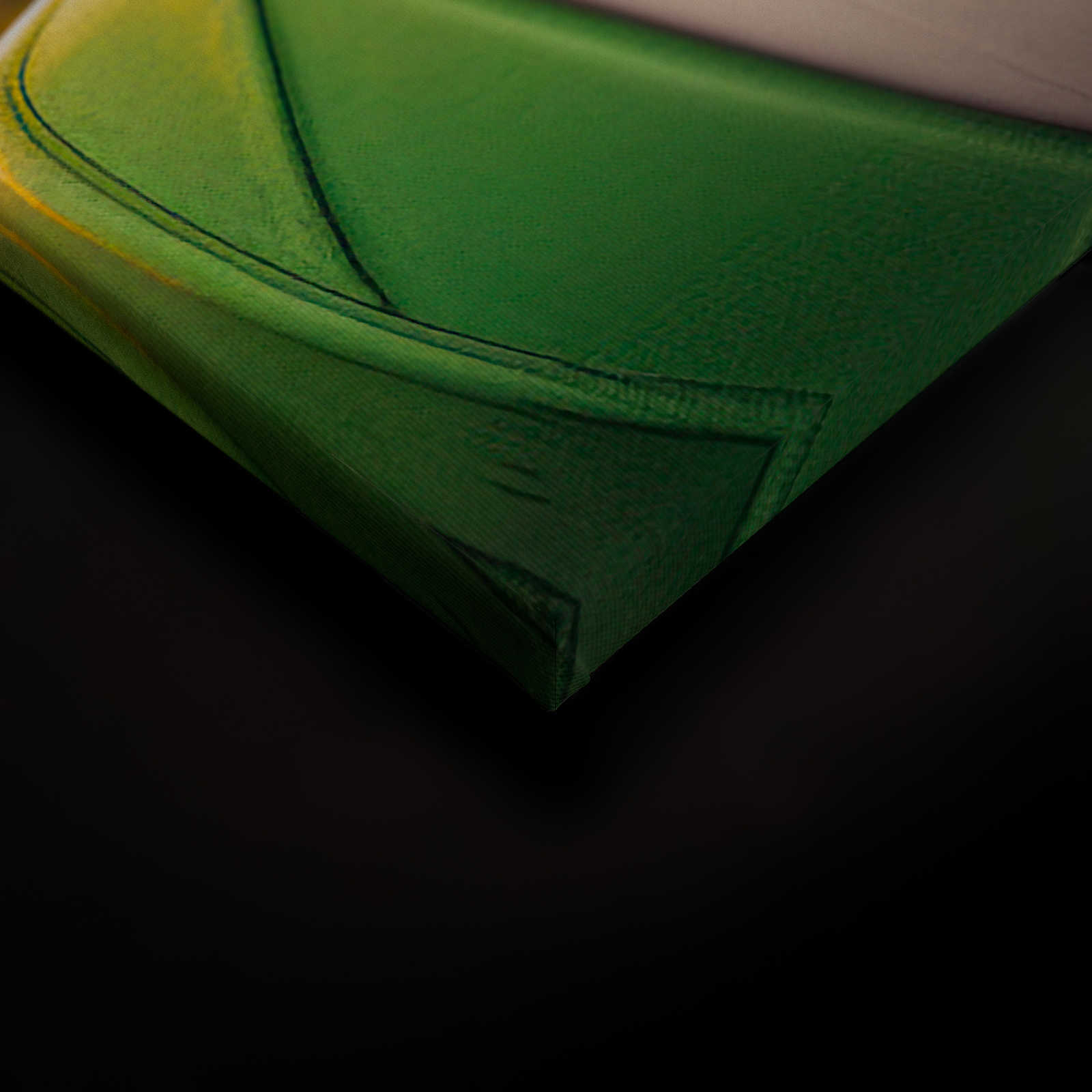             KI-Leinwandbild »Nerdy Dog« – 60 cm x 90 cm
        