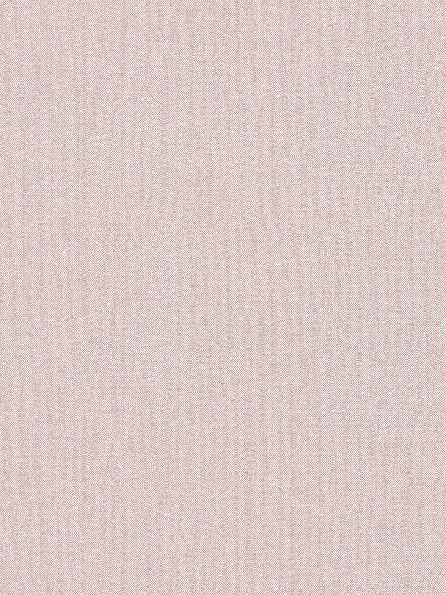         Plain non-woven wallpaper with surface texture - pink
    