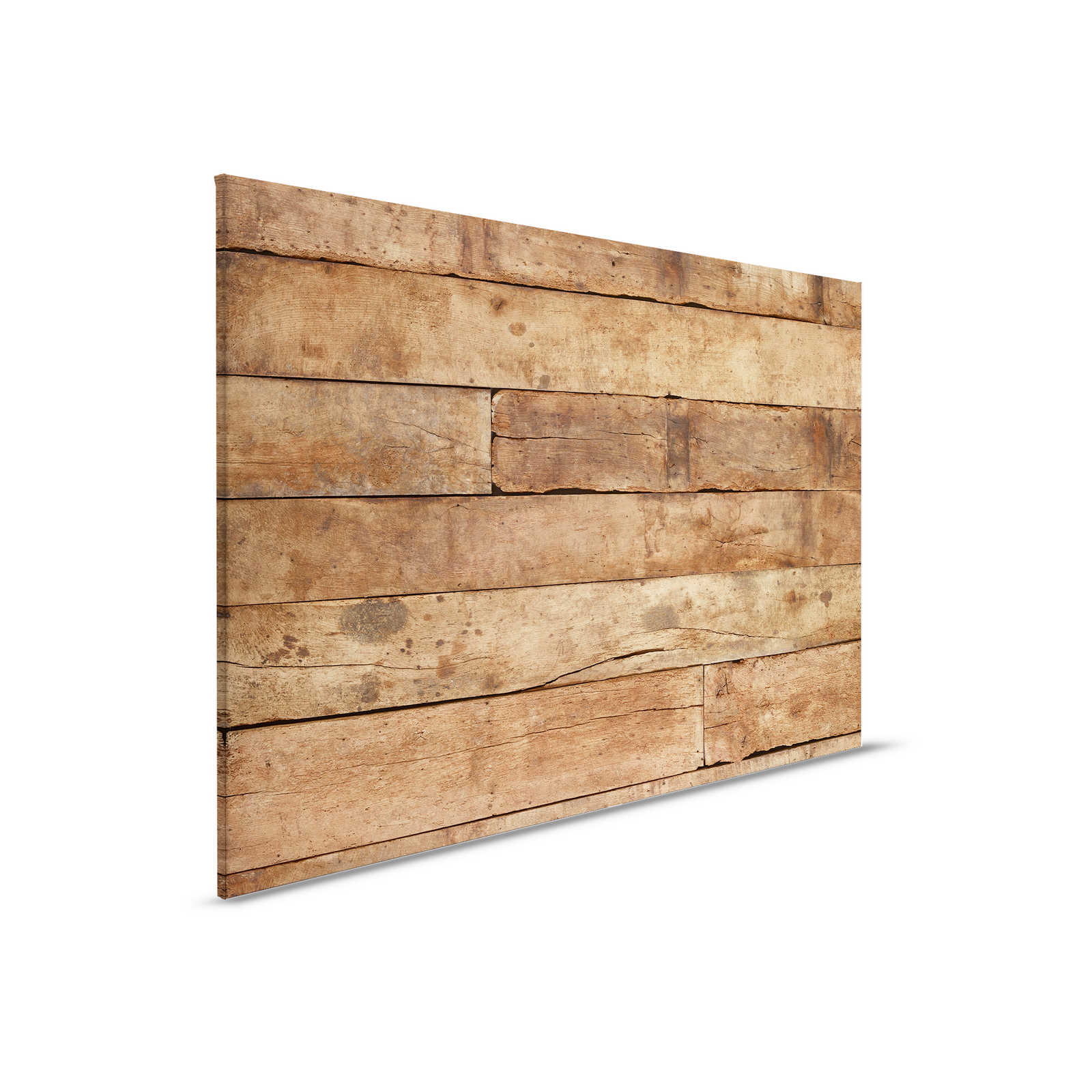         Leinwandbild dunkle Eichenbretter – 0,90 m x 0,60 m
    