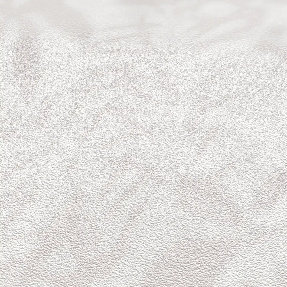 Daniel Hechter Elegante Vliestapete mit dezentem Blattmuster – Grau, Creme