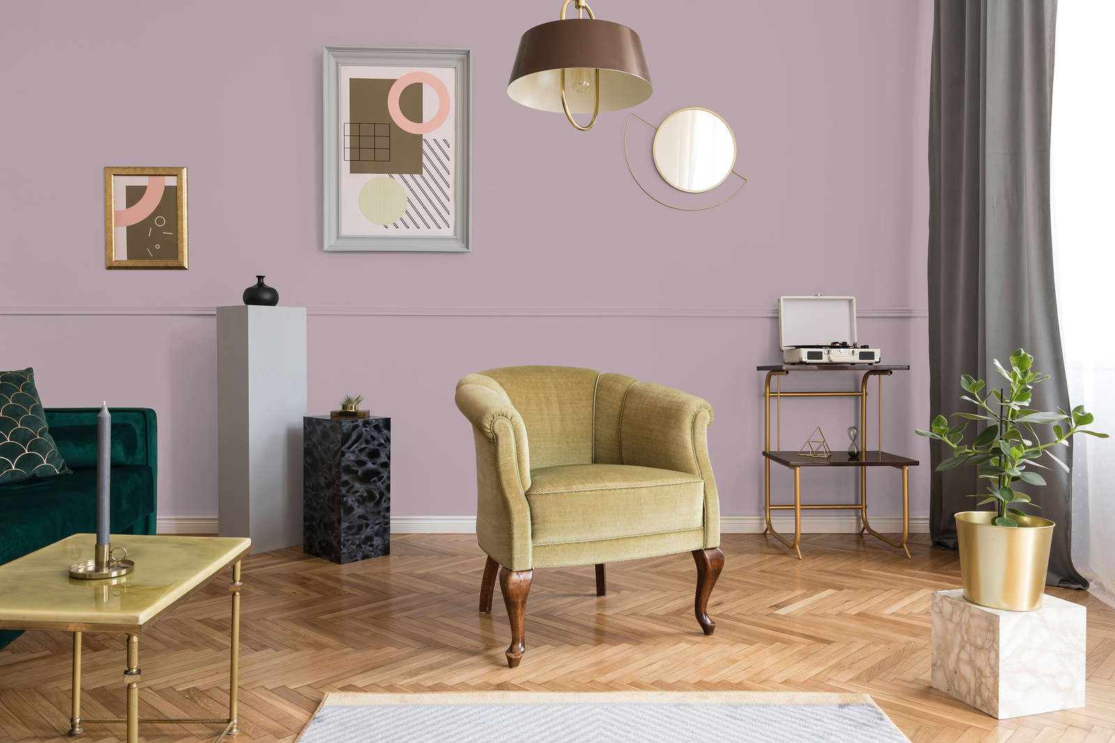             Premium Wandfarbe besänftigendes Altrosa »Beautiful Berry« NW206 – 1 Liter
        