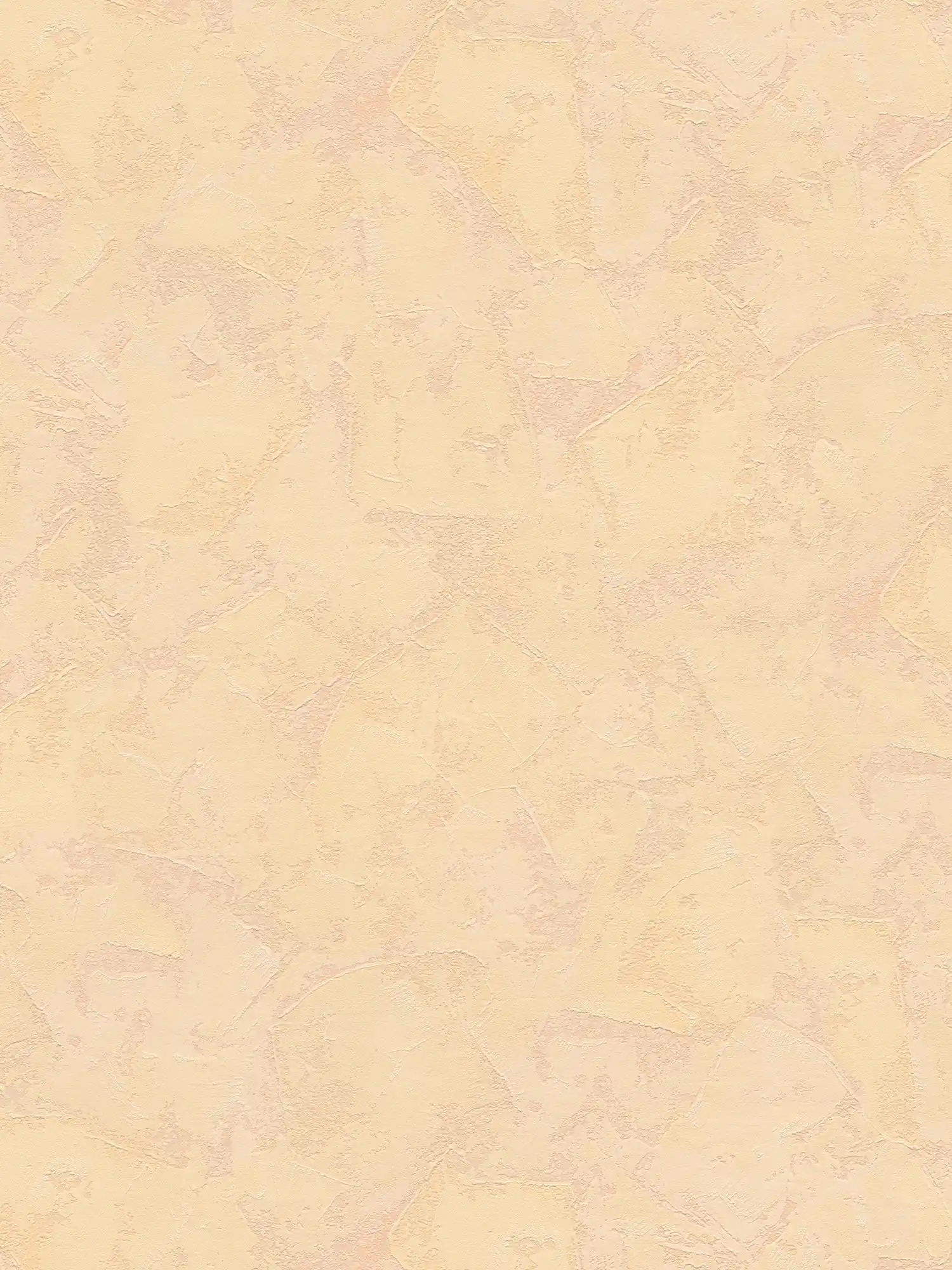         Oranje structuurbehang in mediterrane pleisterlook - Oranje
    