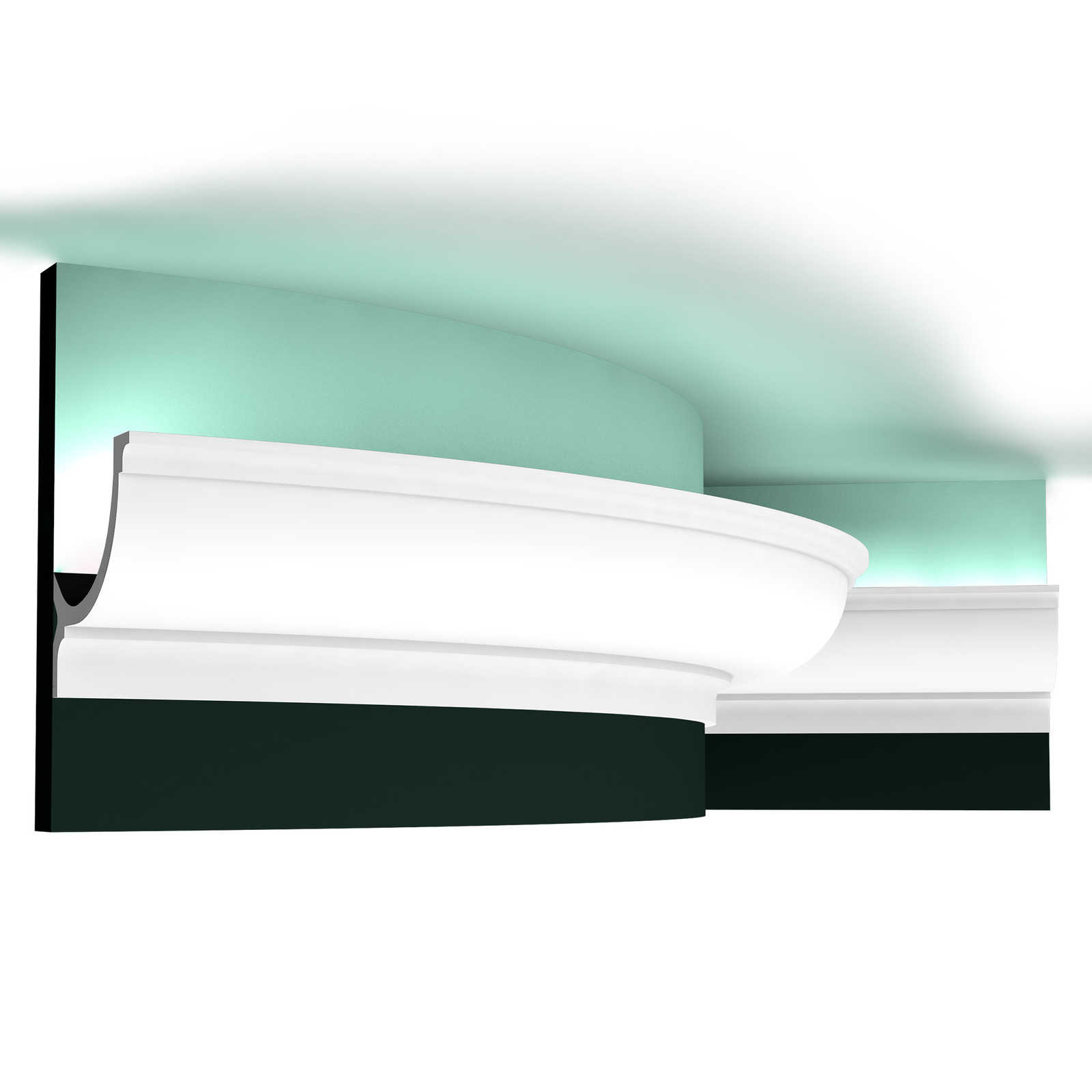             Klassische Zierleiste für indirekte Beleuchtung Buenos Aires – C902F
        