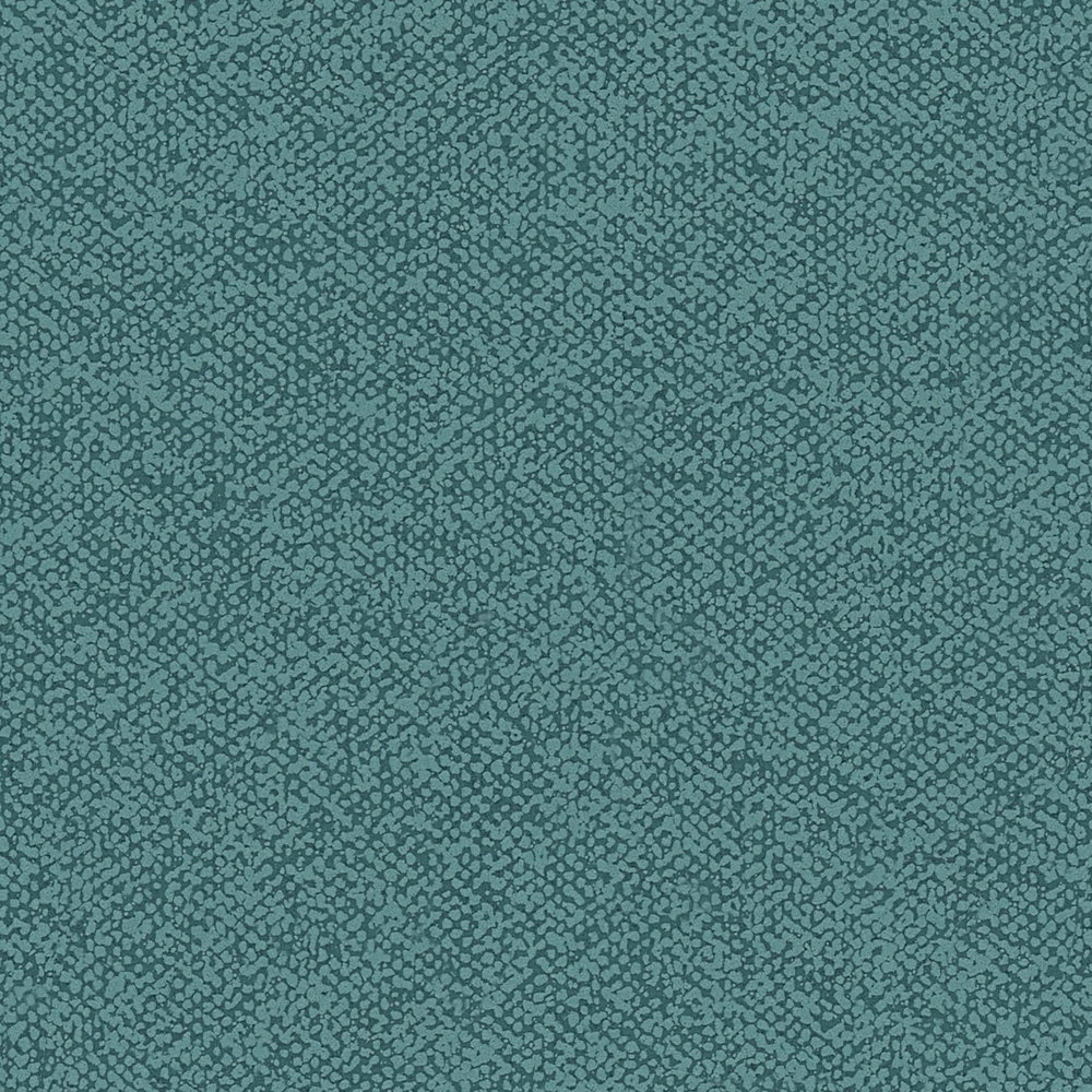             Uni Tapete mit Leinen-Optik, strukturiert – Grün, Blau
        