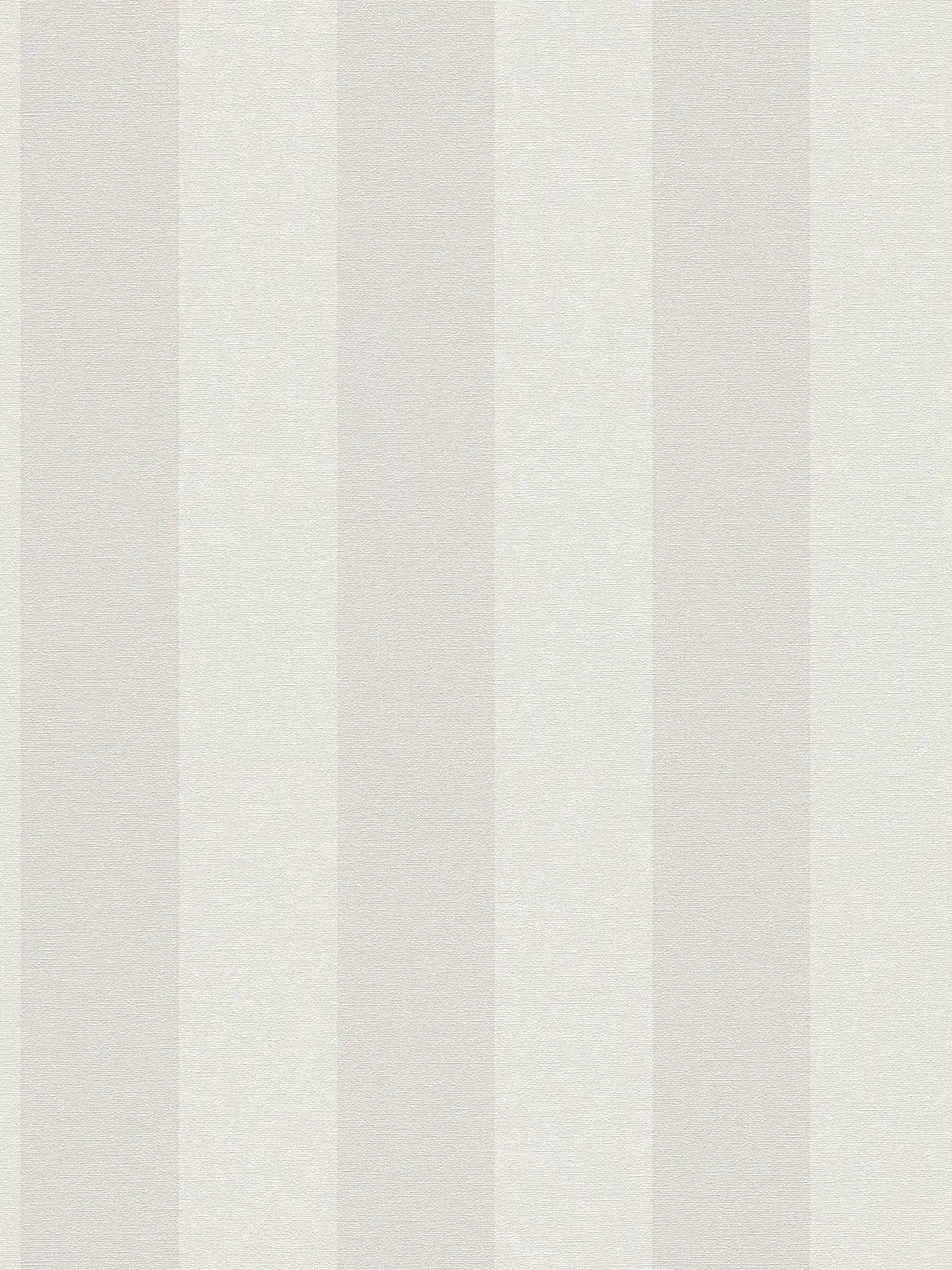         Stripes non-woven wallpaper with linen look PVC-free - grey, white
    