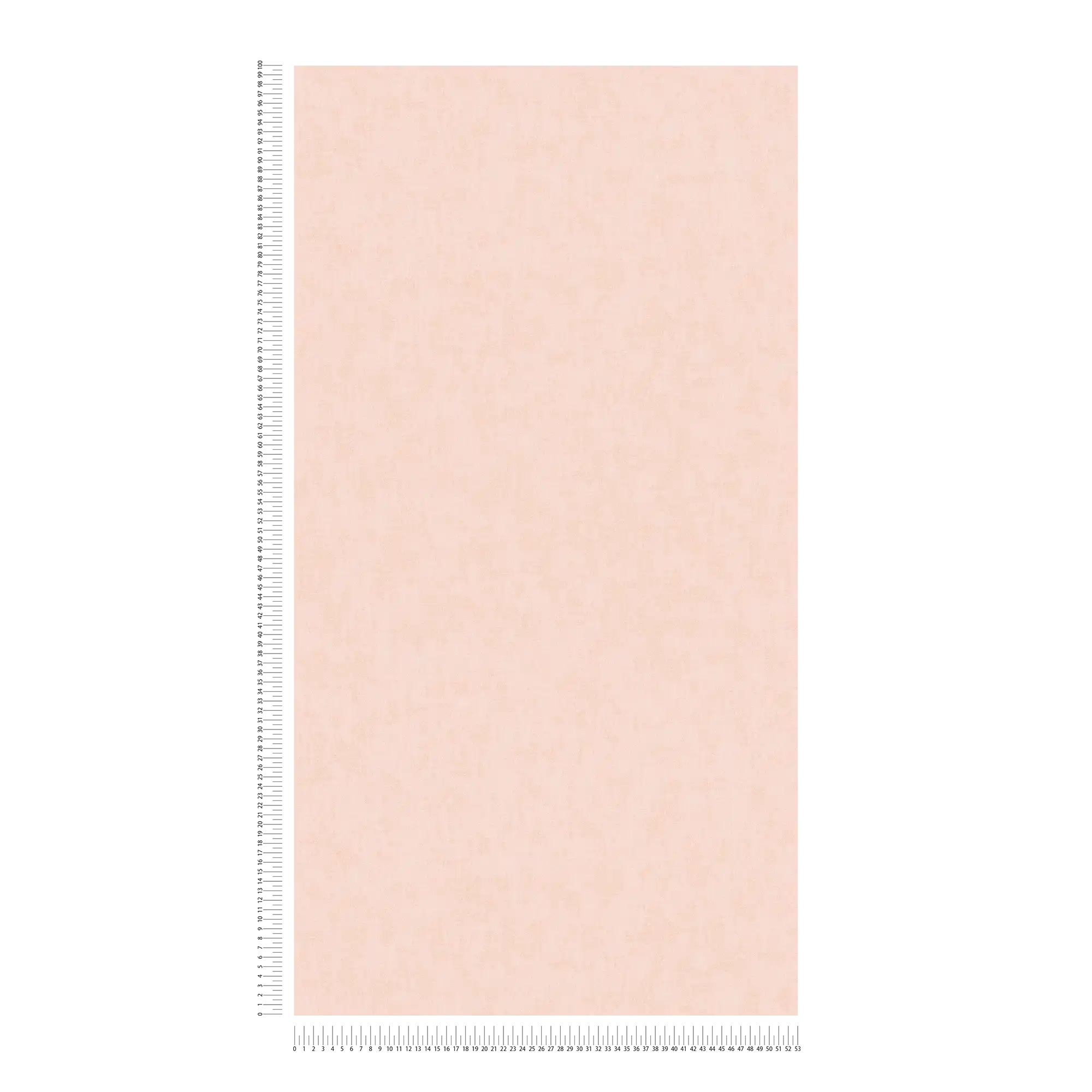 Uni-Tapete mit Leinenoptik im Scandinavian Stil - Rosa