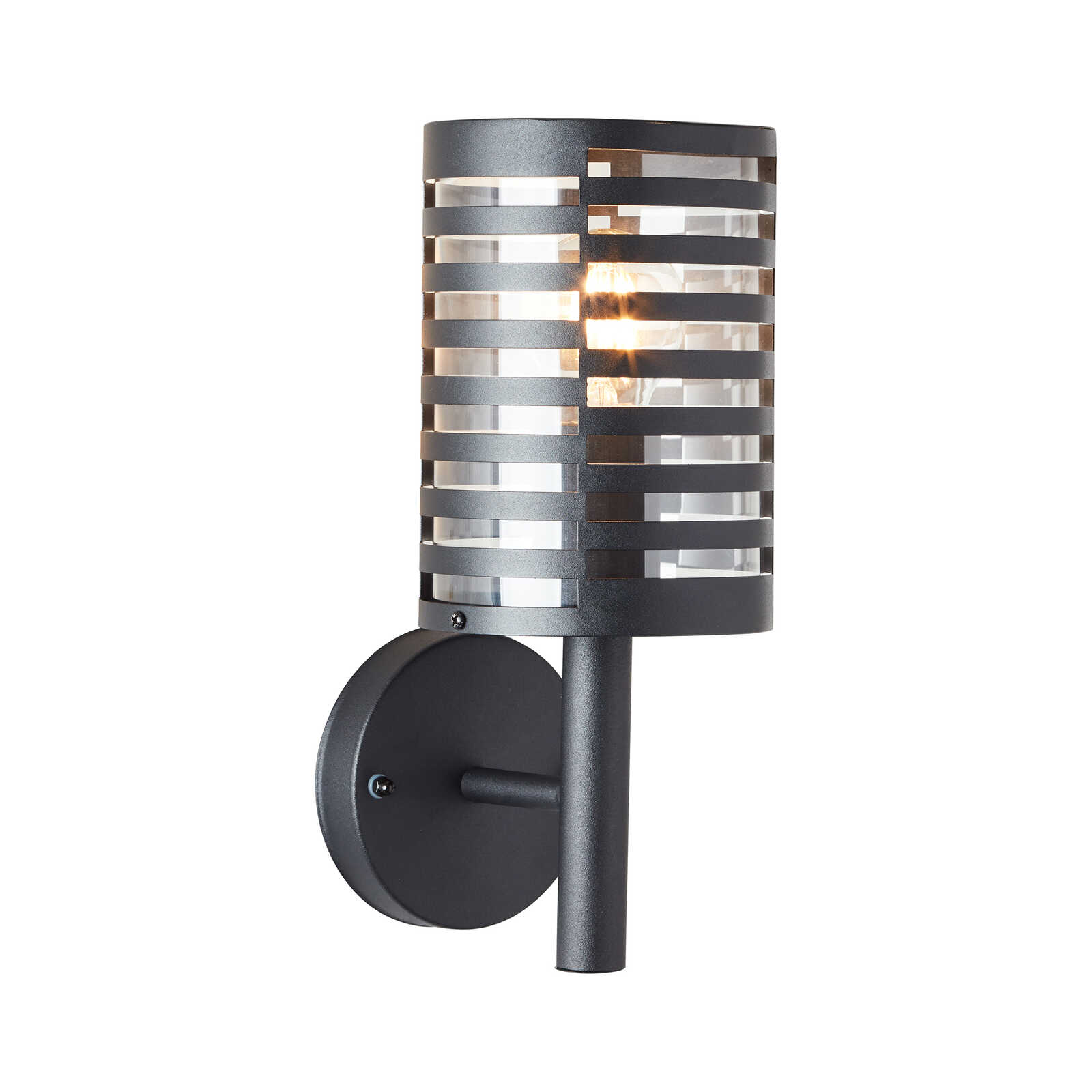             Applique murale d'extérieur en métal - Svenja 2 - Noir
        