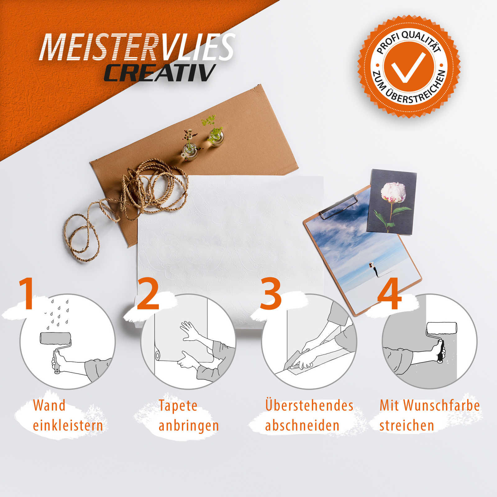 Ökopackung, Papier Geschenk, Paketverpackung, Tape abkanten, Aufkleber/Bindewachs