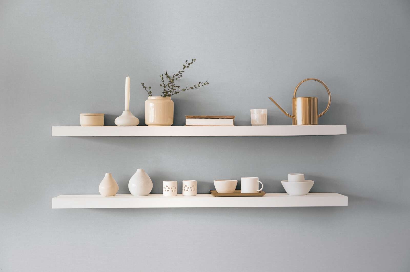 Ablage, Pflanze, Tasse, Mobiliar