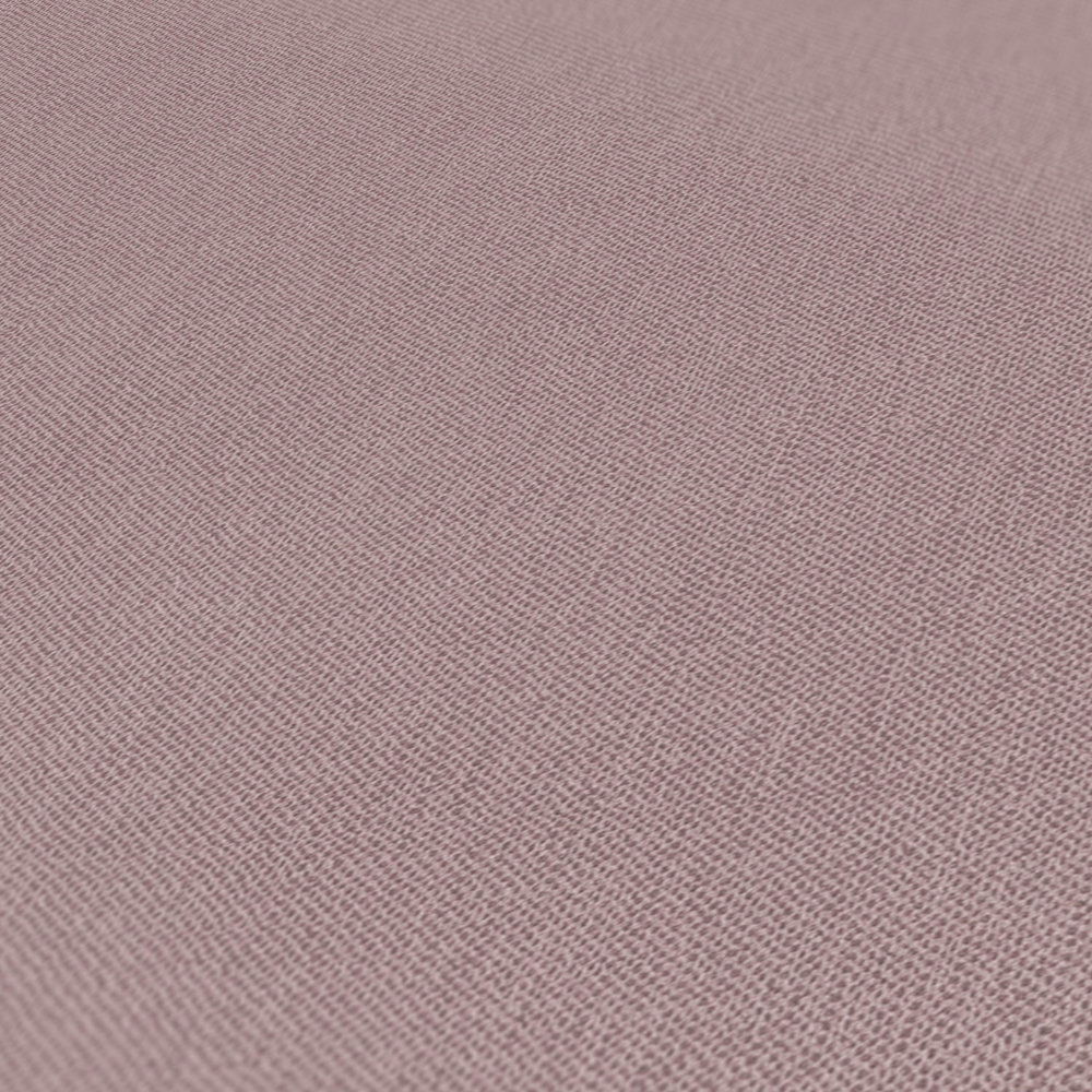             Leinenoptik Tapete Haselnuss Braun mit Gewebestruktur – Braun
        