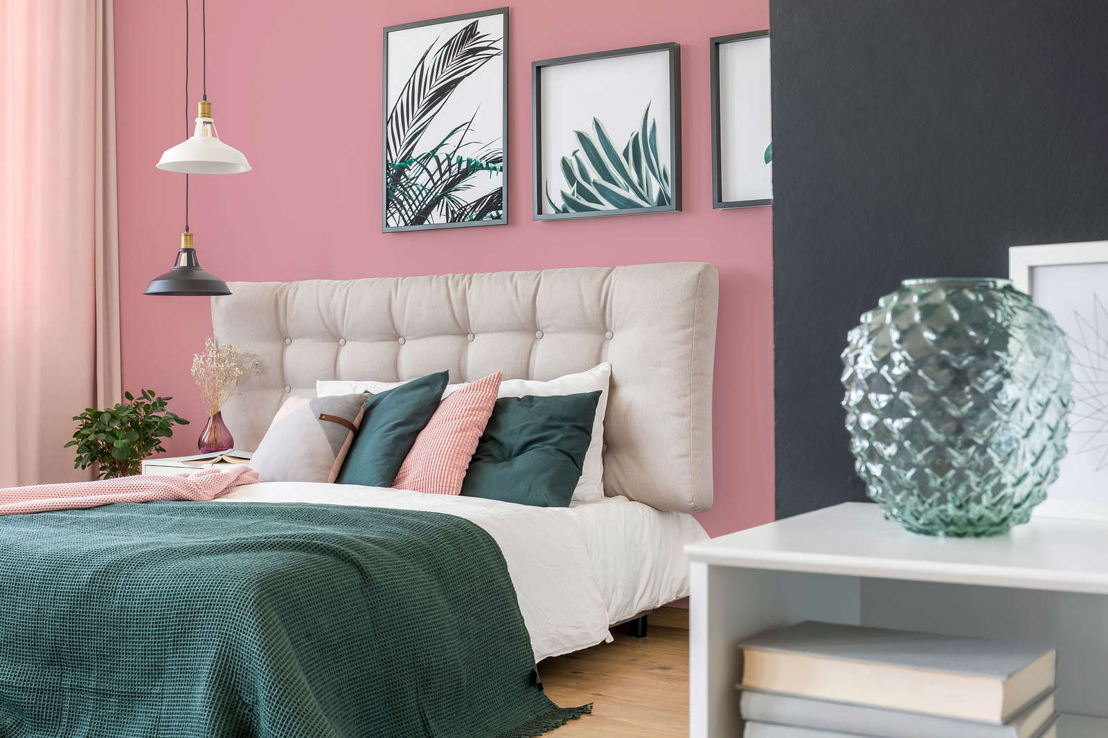 Premium Wall Paint cheerful baby pink »Blooming Blossom« NW1017 – litre