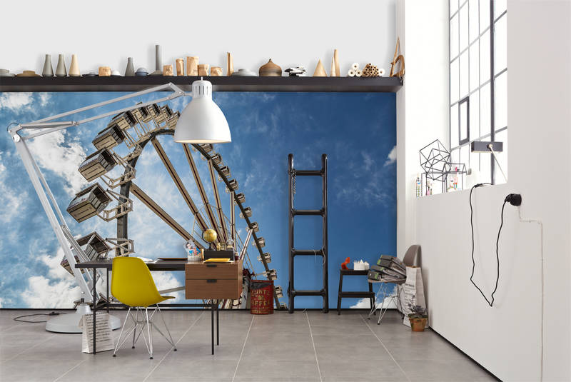             Fototapete Riesenrad – Blick in den Himmel
        